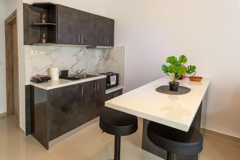 Elegant Apartment Tesalonika Bagian luar foto
